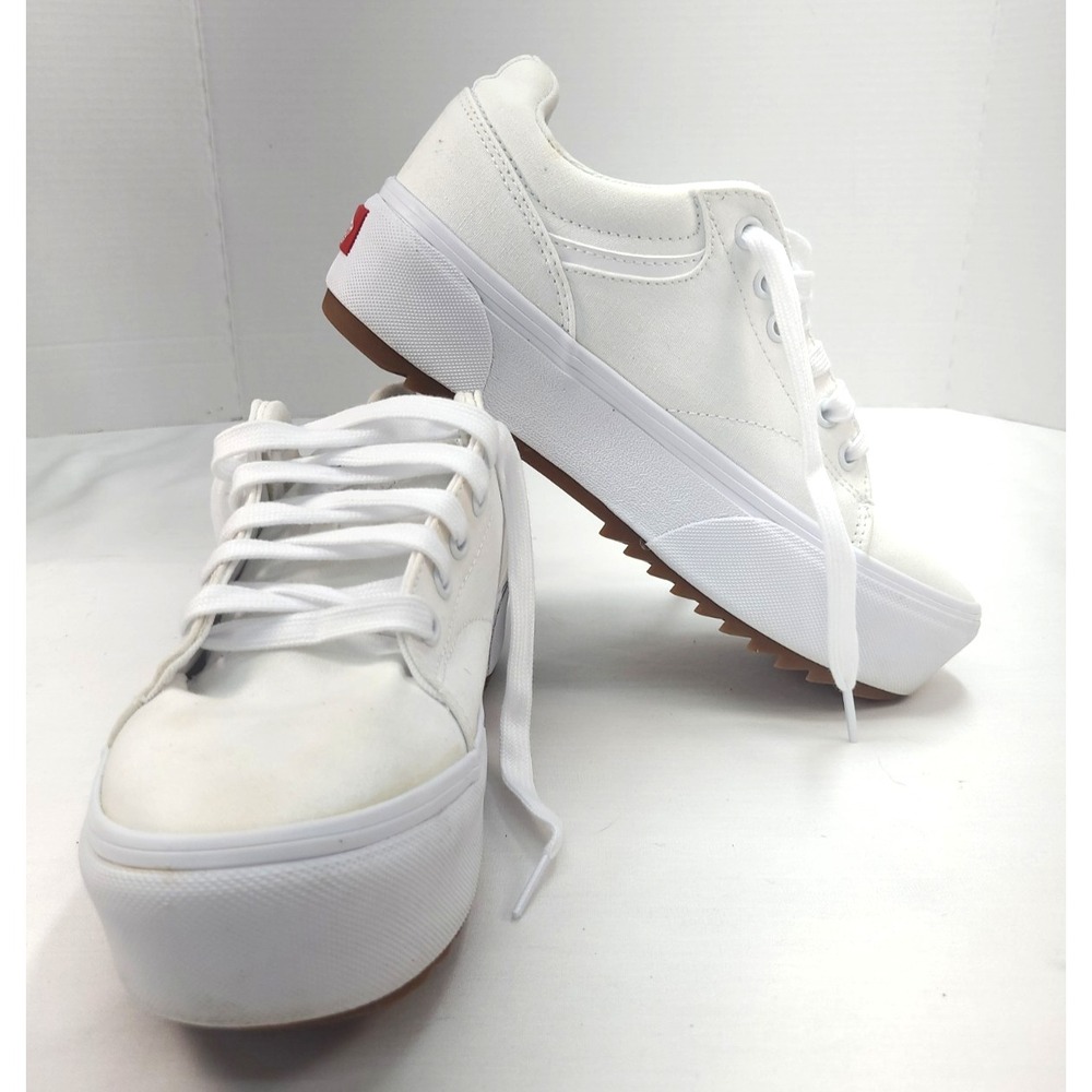 Womens Vans Seldan Platform Skate Shoes Sz 8 Retro 500714